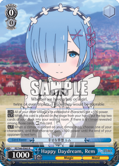 Happy Daydream, Rem — Re:ZERO -Starting Life in Another World-