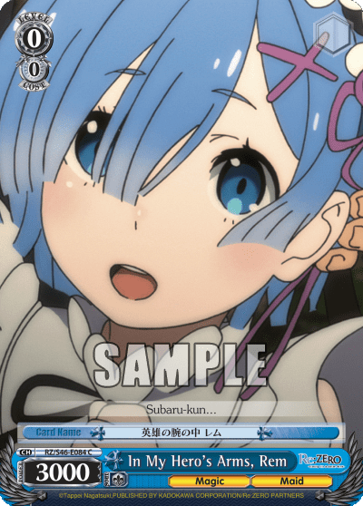 In My Hero's Arms, Rem — Re:ZERO -Starting Life in Another World-