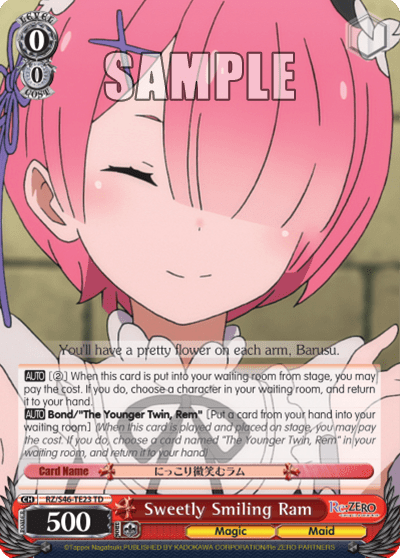Sweetly Smiling Ram — [TD] Re:ZERO -Starting Life in Another World-