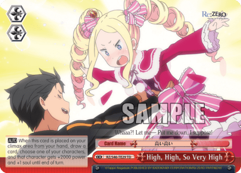 High, High, So Very High — [TD] Re:ZERO -Starting Life in Another World-