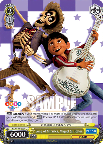 Song of Miracles, Miguel & Héctor — PIXAR CHARACTERS