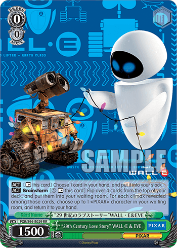 "29th Century Love Story" WALL・E & EVE — PIXAR CHARACTERS