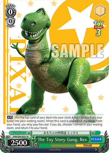 The Toy Story Gang, Rex — PIXAR CHARACTERS