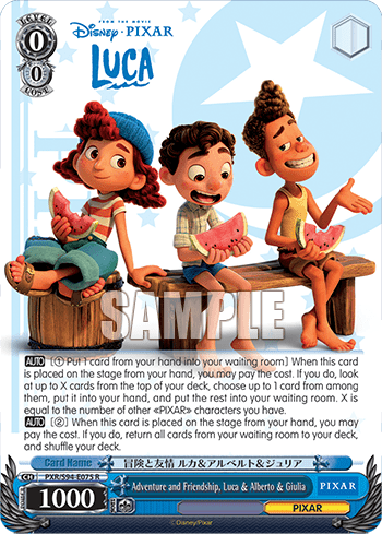 Adventure and Friendship, Luca & Alberto & Giulia — PIXAR CHARACTERS
