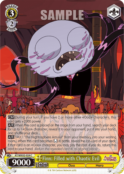 Finn: Filled with Chaotic Evil — Adventure Time
