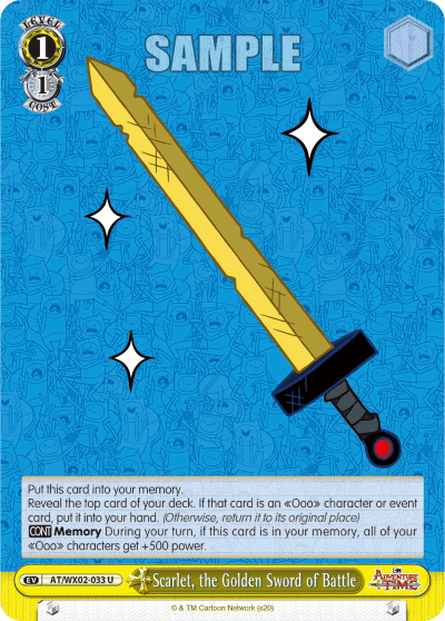 Scarlet, the Golden Sword of Battle — Adventure Time