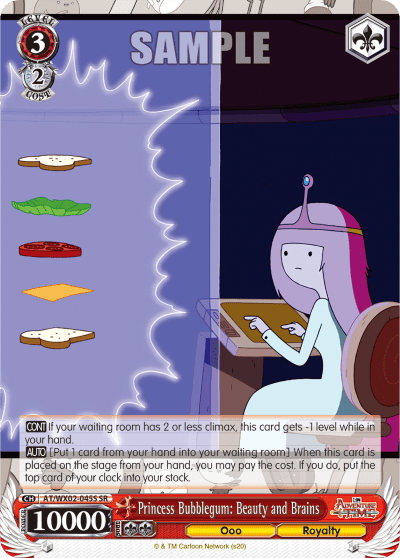 Princess Bubblegum: Beauty and Brains (Holo) — Adventure Time