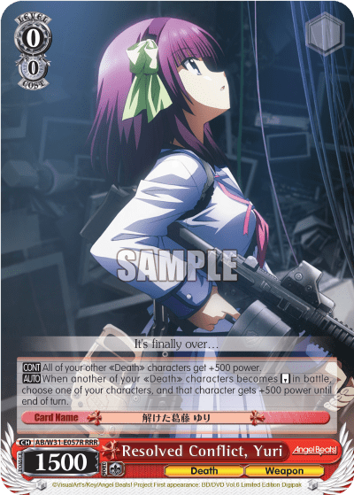 Resolved Conflict, Yuri — Angel Beats! Re:Edit