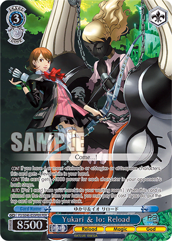 Yukari & Io: Reload — [EX] Premium Booster Persona 3 Reload™
