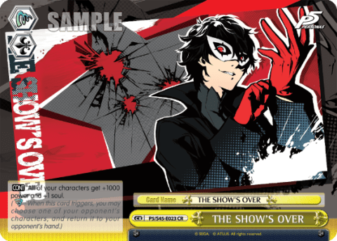 THE SHOW'S OVER — Persona 5