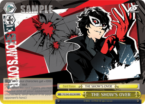 THE SHOW'S OVER — Persona 5