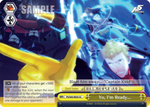 Yo, I'm Ready... — Persona 5