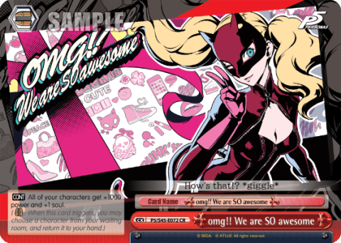 omg!! We are SO awesome — Persona 5