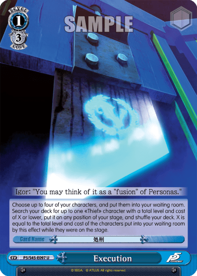 Execution — Persona 5