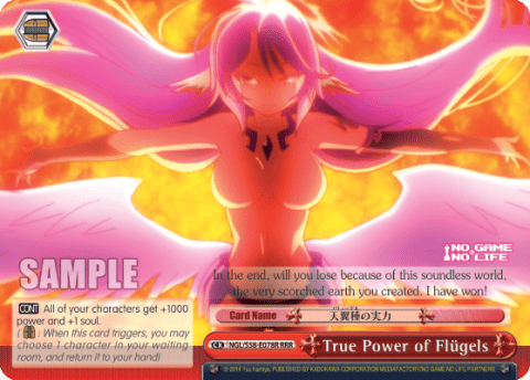 True Power of Fl?gels — No Game No Life