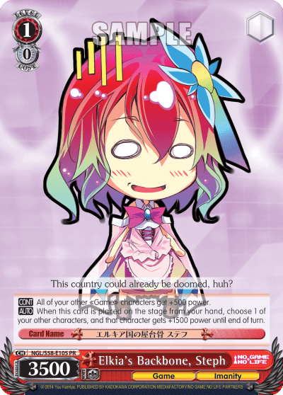 Elkia's Backbone, Steph — No Game No Life
