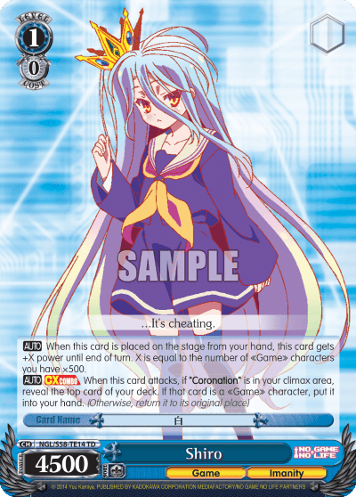 Shiro — [TD] No Game No Life