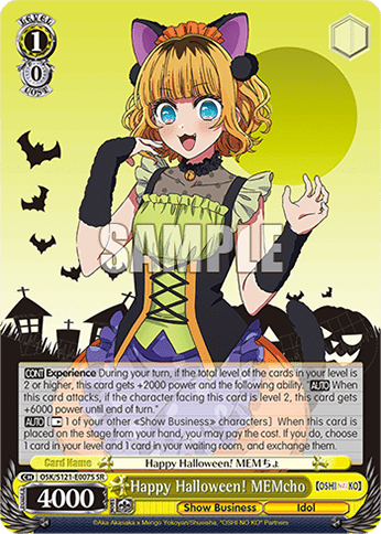 Happy Halloween! MEMcho (Holo) — Booster Pack 【OSHI NO KO】 Vol.2