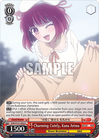 Charming Cutely, Kana Arima — Booster Pack 【OSHI NO KO】 Vol.2