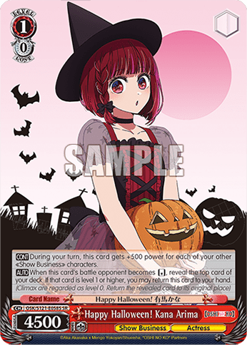 Happy Halloween! Kana Arima (Holo) — Booster Pack 【OSHI NO KO】 Vol.2