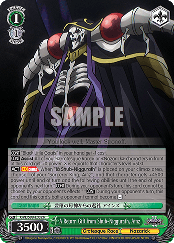 A Return Gift from Shub-Niggurath, Ainz — Nazarick: Tomb of the Undead Vol.2