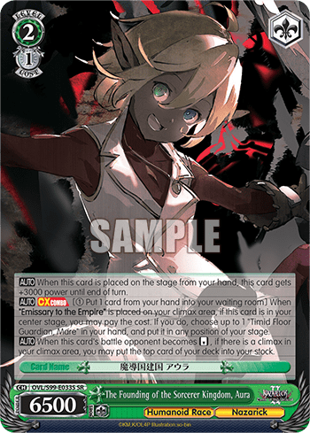 The Founding of the Sorcerer Kingdom, Aura (Holo) — Nazarick: Tomb of the Undead Vol.2