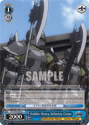 Goblin Heavy Infantry Corps — Nazarick: Tomb of the Undead Vol.2