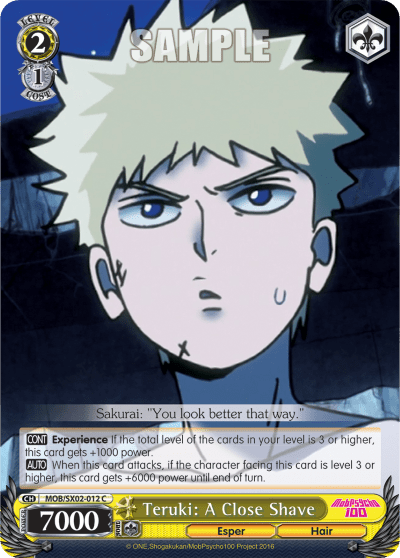 Teruki: A Close Shave — Mob Psycho 100