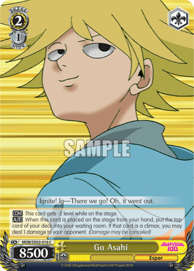 Go Asahi — Mob Psycho 100