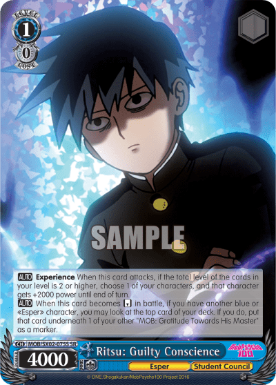 Ritsu: Guilty Conscience (Holo) — Mob Psycho 100