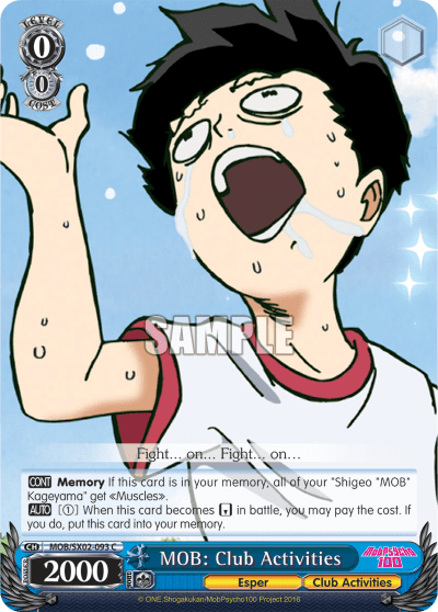 MOB: Club Activities — Mob Psycho 100