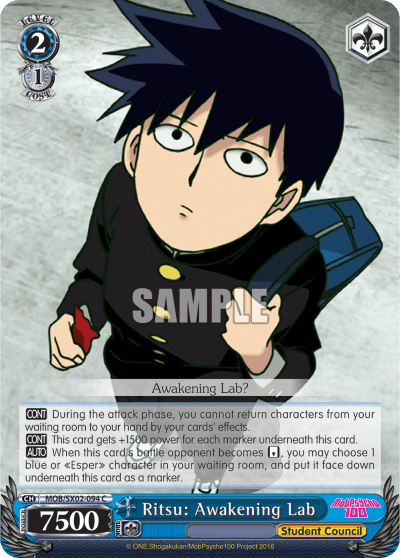 Ritsu: Awakening Lab — Mob Psycho 100