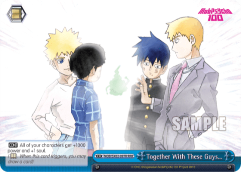 Together With These Guys… — Mob Psycho 100