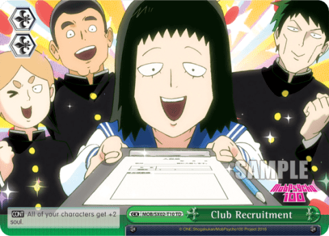 Club Recruitment — [TD] Mob Psycho 100