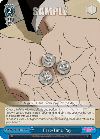 Part-Time Pay — [TD] Mob Psycho 100