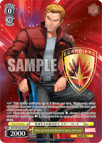 Born on Earth and Raised in Space, Star-Lord — MARVEL
