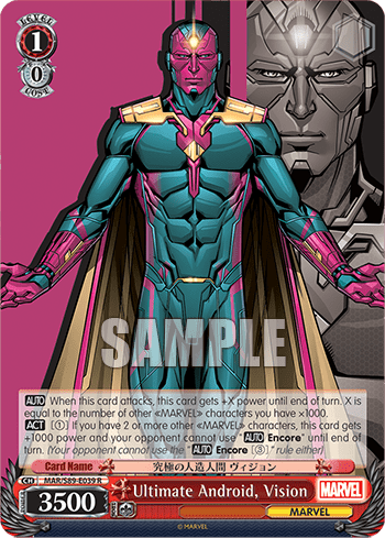 Ultimate Android, Vision — MARVEL