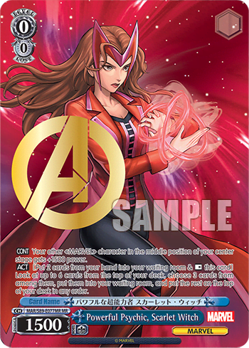 Powerful Psychic, Scarlet Witch — MARVEL