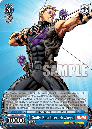 Godly Bow User, Hawkeye — MARVEL