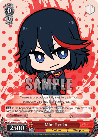 Mini Ryuko — PR Card 【Schwarz Side】