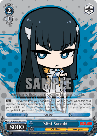 Mini Satsuki — PR Card 【Schwarz Side】
