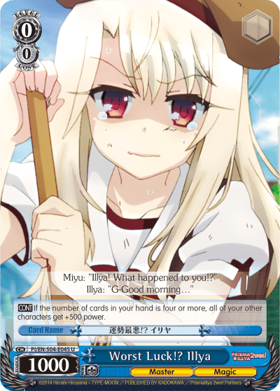 Worst Luck!? Illya (PI/EN-S04-E045) — Fate/kaleid liner PRISMA ILLYA