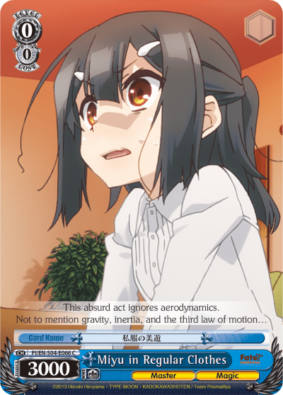 Miyu in Regular Clothes (PI/EN-S04-E066) — Fate/kaleid liner PRISMA ILLYA