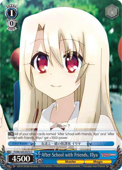 After School with Friends, Illya (PI/EN-S04-E070) — Fate/kaleid liner PRISMA ILLYA