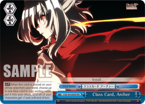 Class Card, Archer (PI/EN-S04-E084R) — Fate/kaleid liner PRISMA ILLYA