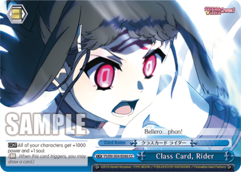 Class Card, Rider (PI/EN-S04-E086) — Fate/kaleid liner PRISMA ILLYA