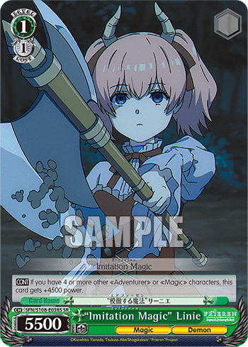 "Imitation Magic" Linie (Holo) (SFN/S108-E038S) — Frieren: Beyond Journey’s End
