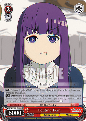 Pouting Fern (Holo) (SFN/S108-E064S) — Frieren: Beyond Journey’s End