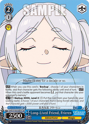 Long-Lived Friend, Frieren (Holo) (SFN/S108-E087S) — Frieren: Beyond Journey’s End