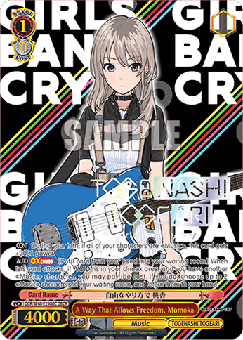 A Way That Allows Freedom, Momoka (GCR/SE48-E25GBC) — [EX] Premium Booster Girls Band Cry